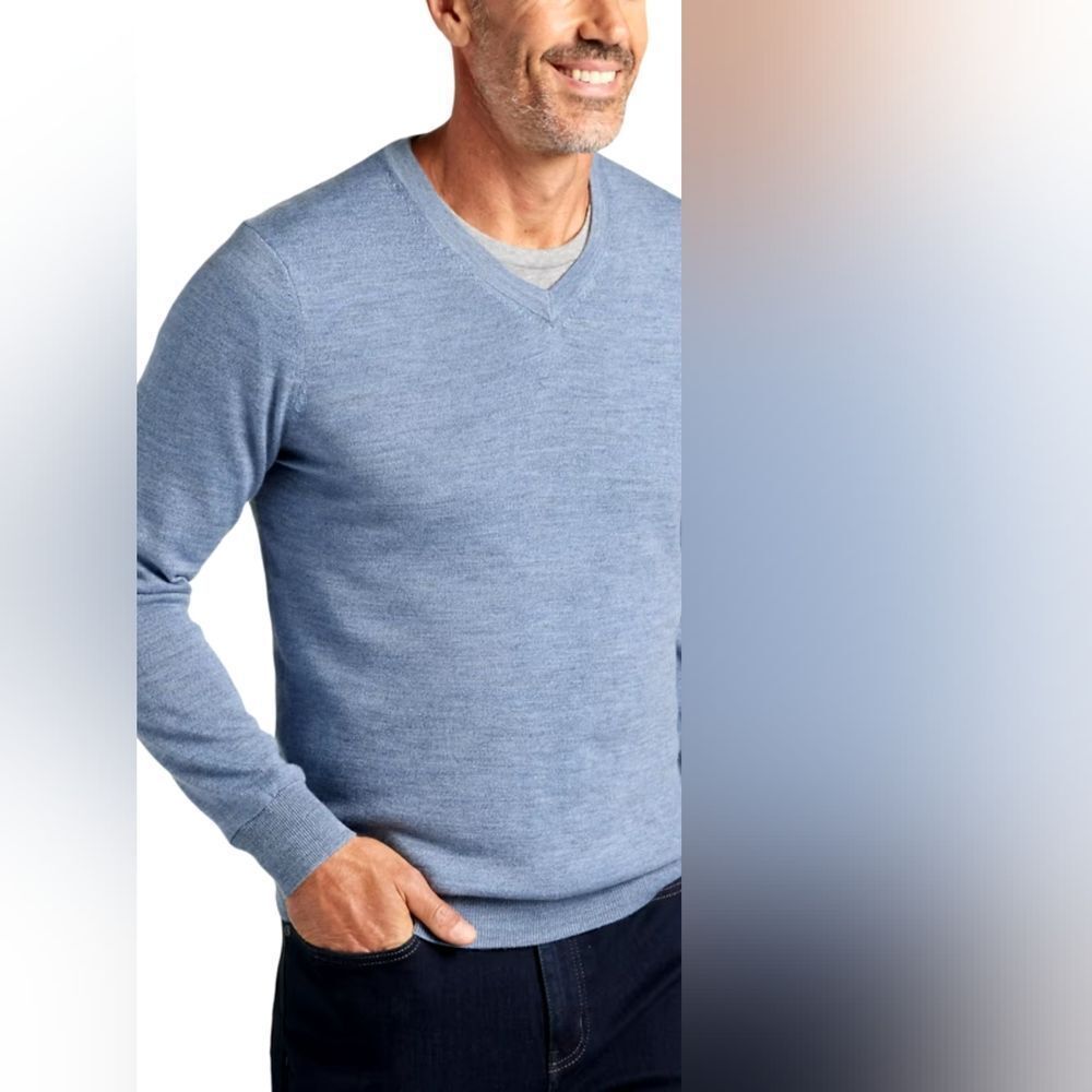 Joseph Abboud Wool Knit Sweater Pullover Size XL
